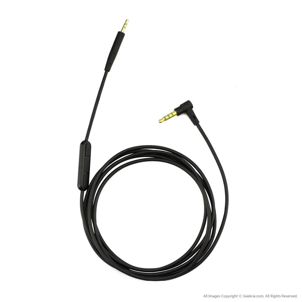 XRHYY сменный провод для гарнитуры и амбушюры наушников Bose QC25 аудиокабель с