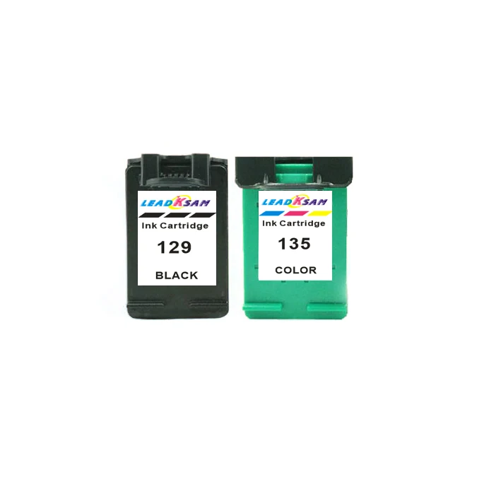 4 комплекта/8 шт. совместимый для hp129 135 чернильные картриджи 129 с чернилами hp Deskjet