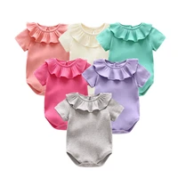 super nice 2021 summer baby girl clothes princess jumpsuits toddlers clothing newborn infant girl body roupas infantis menin