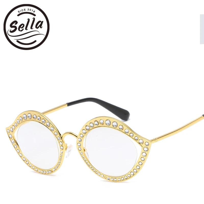 Sella/Новое поступление модные женские солнцезащитные очки в оправе из сплава