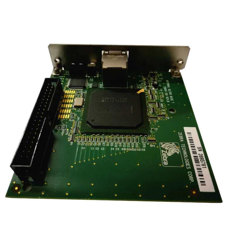 Original Network Card for Zebra S4M Bar Code Label Printer Spare Parts Used Test Work Well | Компьютеры и офис