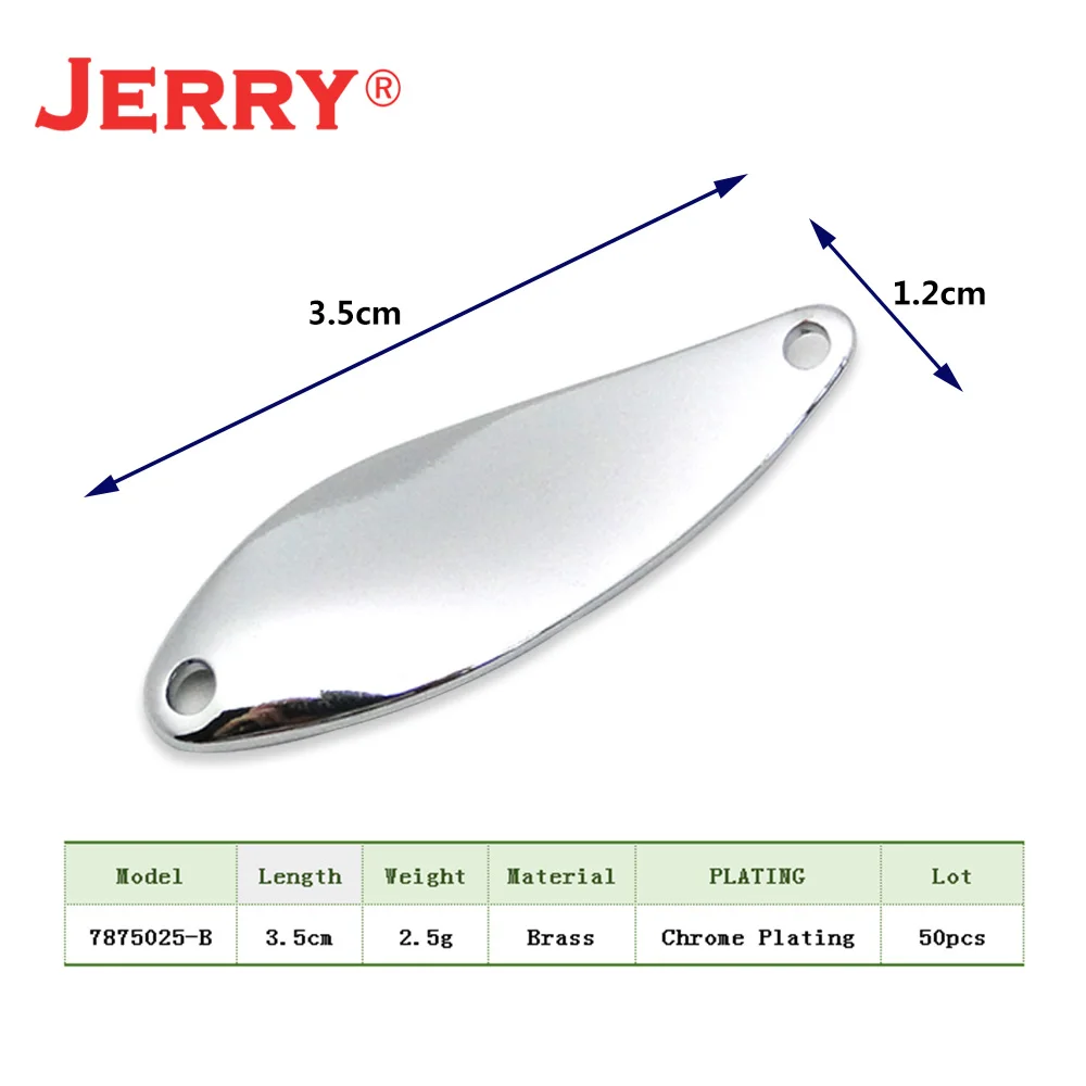 Jerry 1,8 г 2,4 г микро рыболовные ложки латунь unpianted пустой области тела форель Спиннер пресноводные металлические искусственные приманки