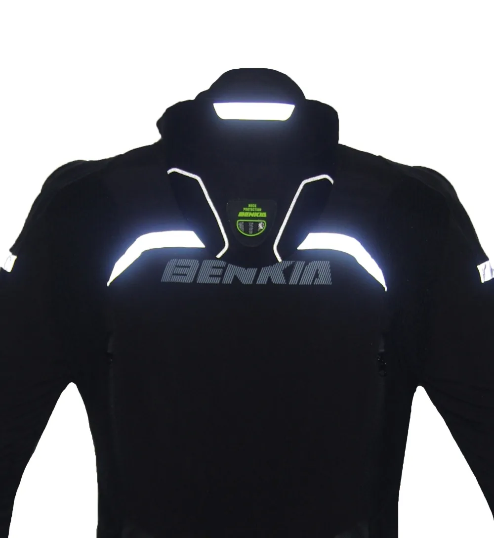 Benkia мотоцикл куртка зимние мужские мотоциклетные для верховой езды куртка для автогонщика светоотражающий, для мотокросса гоночный Водонепроницаемый куртка теплые мото