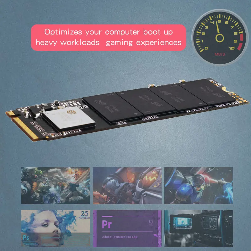 SSD накопитель Kingspec жесткий диск 128 ГБ 256 512 PCIe ssd M.2 NVMe Pcie внутренний для MSI