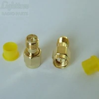 10x sma male to sma rp female male pin gold plated connector