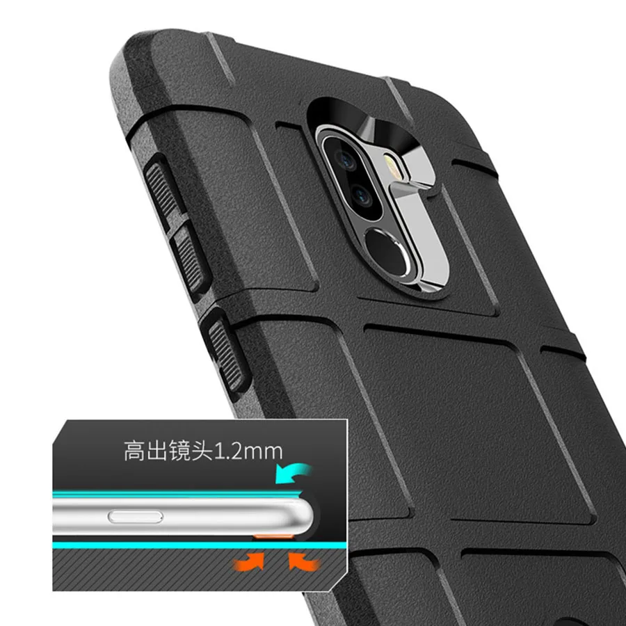 Мягкий Силиконовый прочный защитный чехол гибридный матовый накладка для Redmi Note 8