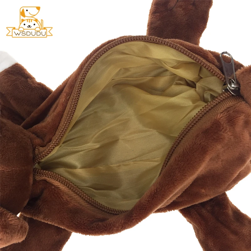 Kawaii SharPei пенал для карандашей милый плюшевый чехол с животными игрушки Собака