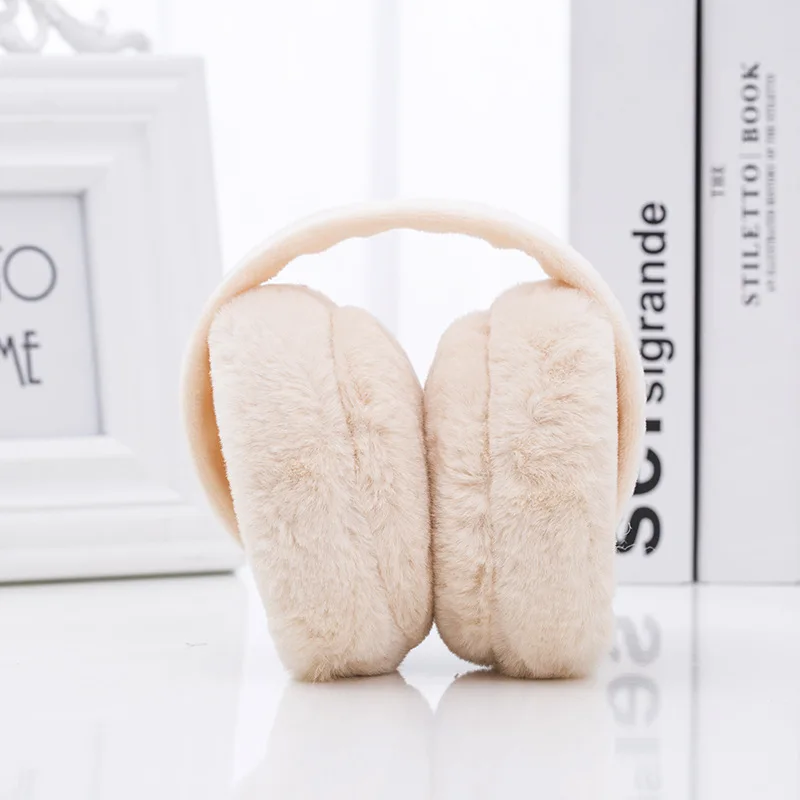 Новый дизайн зимние наушники для женщин девочек мальчиков меховые теплые