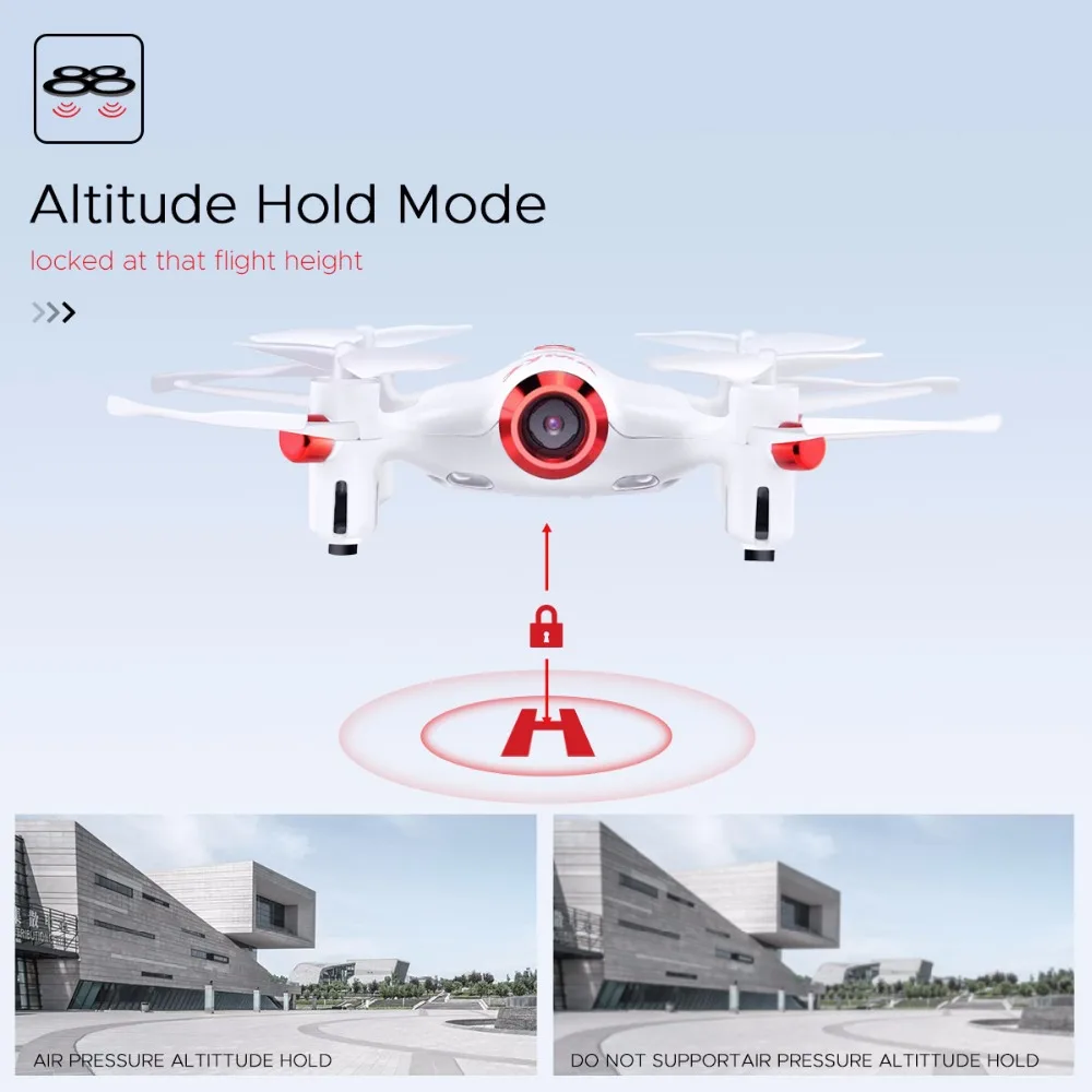 Карманный мини-Дрон SYMA 2,4G с камерой, Wi-Fi, FPV, удерживающий высоту, Квадрокоптер, Радиоуправляемый вертолет, игрушки, гироскоп, 3D Дрон Eversion