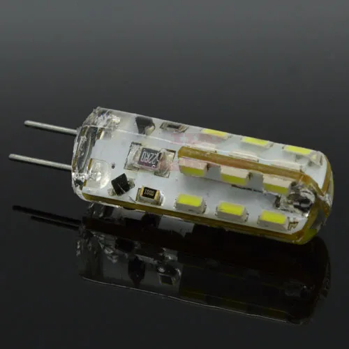 20X Новинка светодиодный лампы SMD 3014 Светодиодный G4 светодиодный светильник 3 Вт кукурузы светильник AC/DC 12V 360 градусов предназначены на замену галогеновым лампам