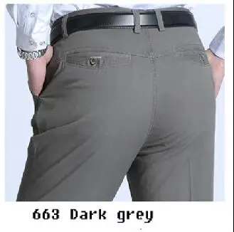 Pantalones hombre Лето Осень Новые повседневные брюки мужские хлопковые брюки для мужчин модные брюки Мужская брендовая одежда плюс - Цвет: Темно-серый