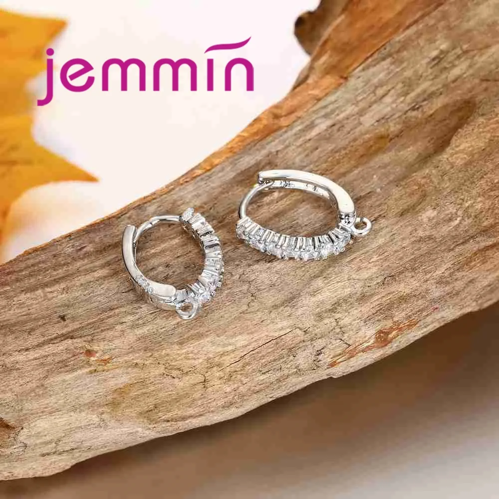 Модные романтические серьги-кольца Anillo из 925 пробы серебра уникальный дизайн