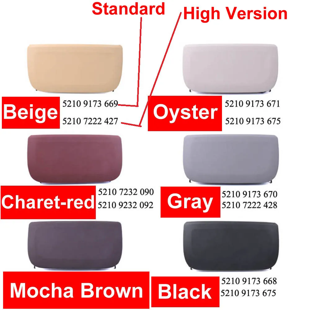 LHD RHD бежевое автомобильное заднее сиденье спинка панель чехол из натуральной