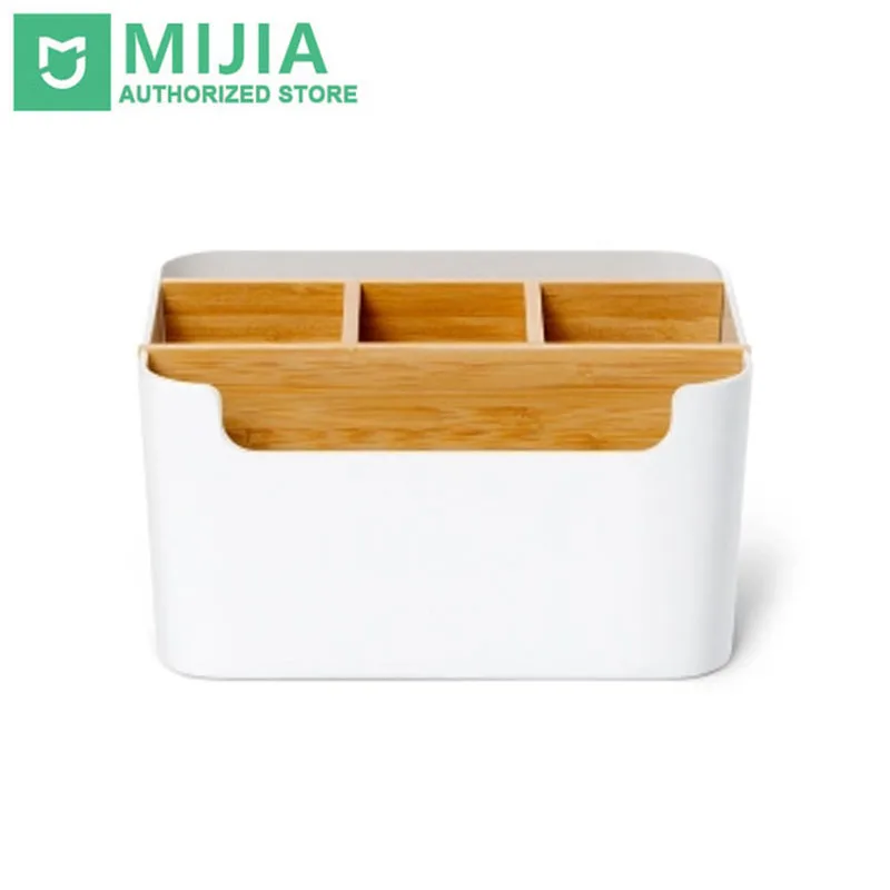 

Съемный пластиковый органайзер из волокна Xiaomi Mijia, коробка для хранения косметики, портативный чехол для умного дома