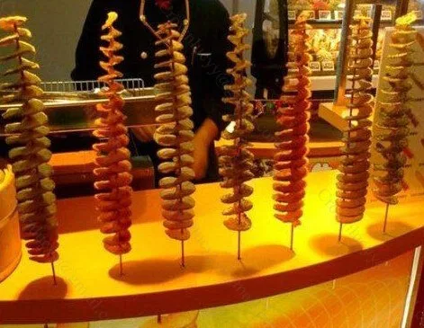 Ручная спиральная терка для картофельных чипсов из нержавеющей стали|twister