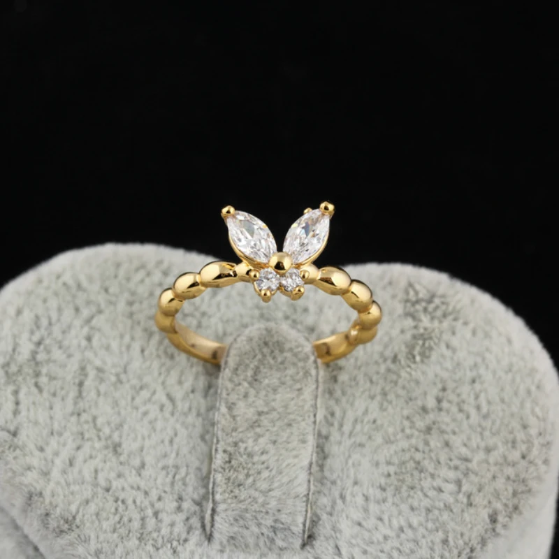 Женское кольцо на палец бабочка с фианитом|ring for women size|engagement rings womenengagement ring |