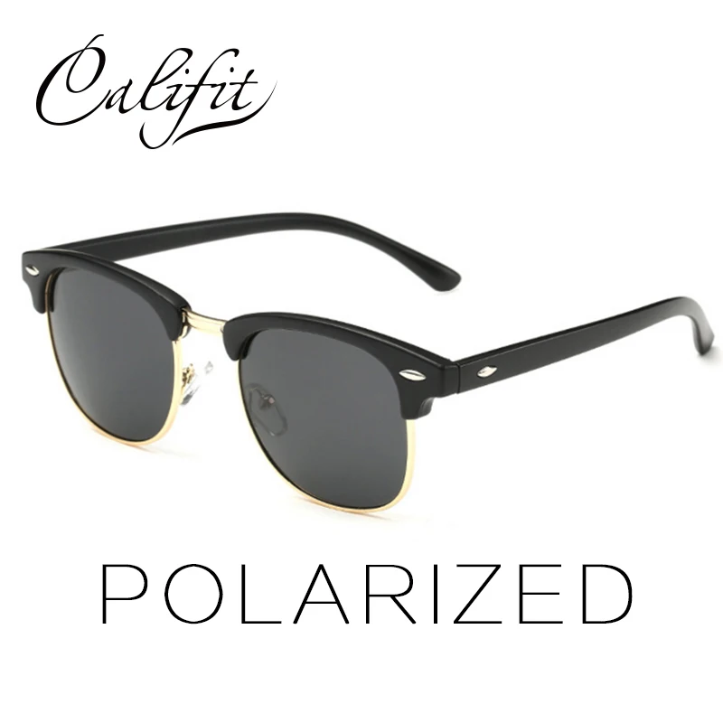 CALIFIT стекло новые классические Поляризованные Солнцезащитные очки женские