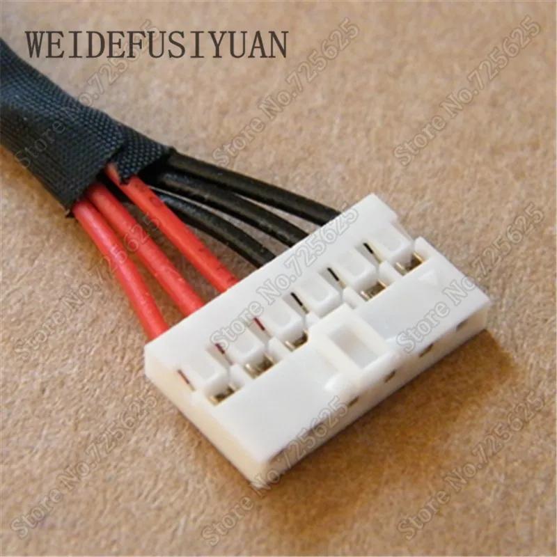 Разъем питания постоянного тока с кабелем для MSI A6400 042US 16G1 16GC GE40 DC IN Cable|power jack|dc injack