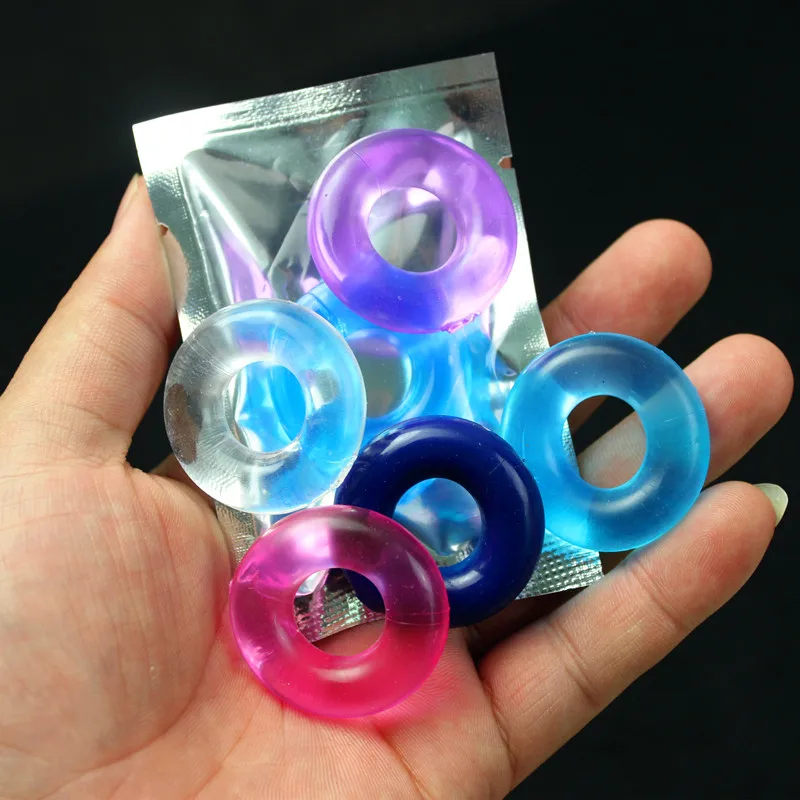 Кольцо для пениса 1000 шт./лот Удлинительное задержки эякуляции Кристальное кольцо