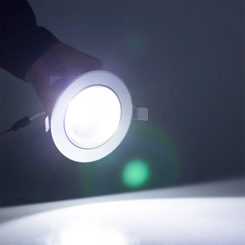 Высокий светильник 7 ваттов 9 встраиваемый cветодиодный Светильник Downlight