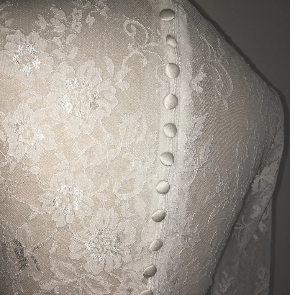 

E JUE SHUNG White Vintage Lace Two Piece Prom Dresses 2017 Long Sleeves Party Dresses Elegant Evening Dresses robe de soiree