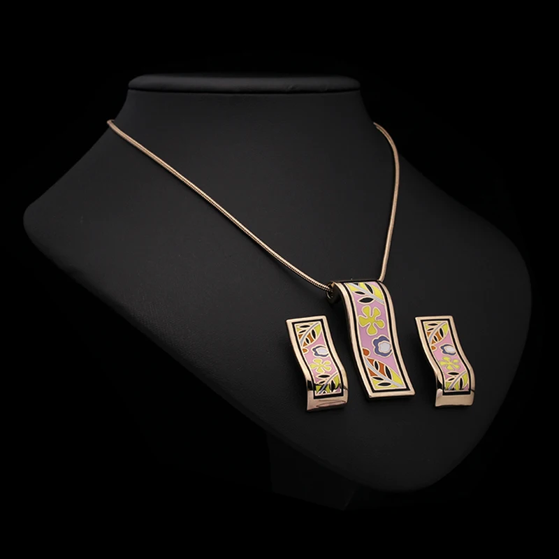 R& X Модные Bijoux Goias украшения наборы для женщин Ouro Parure s22101 Femme свадебные комплекты ювелирных изделий цепочки и ожерелья/серьги ансамбль