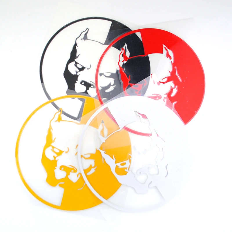 Водонепроницаемый Мотоцикл Наклейка для автомобиля Стайлинг наклейки 3D Собака