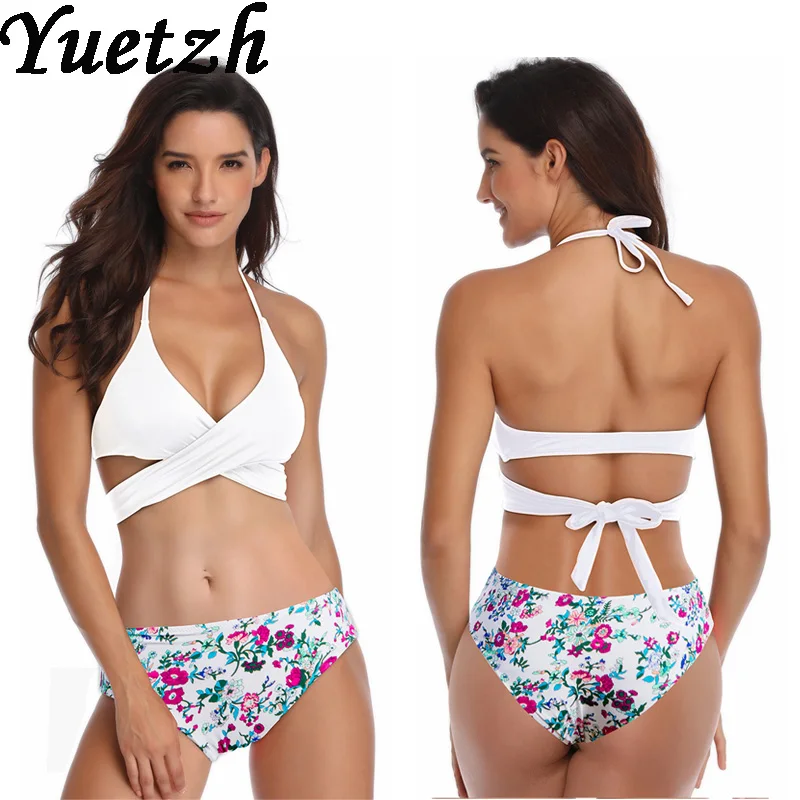 Новинка 2019 женский сексуальный купальник-бикини комплект бикини купальник