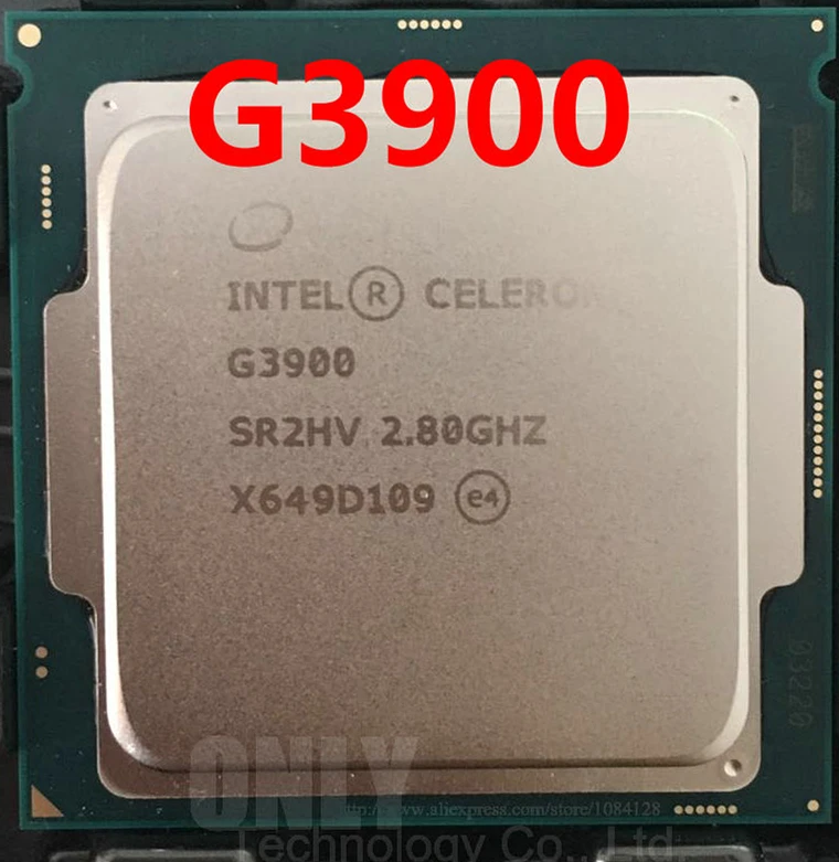 100% новый и оригинальный G3900 двухъядерный 2 8 ГГц TDP 51 Вт LGA 1151 Мб кэш памяти с HD