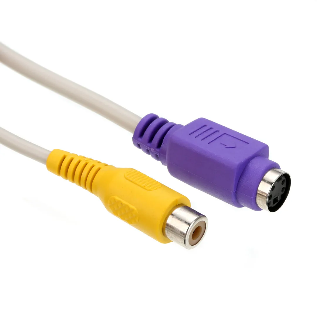 Sub-D VGA RCA S-Video адаптер 15-Pin VGA RCA Мужской Женский Разъем композитный HD AV аудио ТВ Out адаптер конвертер видео кабель