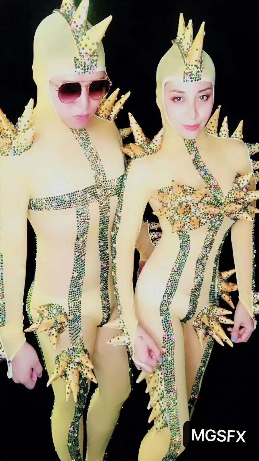 

Sexy Nightclub dress Dance Costume Cosplay DJ Sexy dancewear leotard stage performance