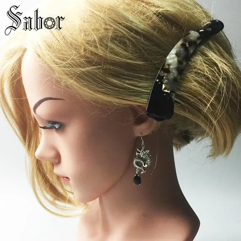 Женские серьги-подвески с драконом вечерние серьги серебристого цвета в