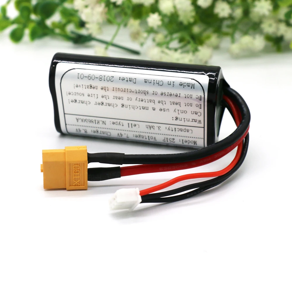 KLUOSI БПЛА литий-ионная аккумуляторная батарея 7,4 V/8.4V3.5Ah 2S1P использование одной ячейки NCR18650GA комбинация подходит для различных дронов