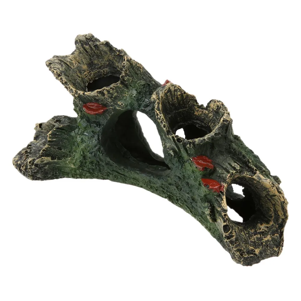 Украшение для аквариума из смолы искусственная коряга дерево Гора украшение