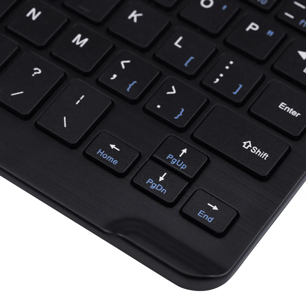 Тонкая портативная Мини Беспроводная Bluetooth клавиатура для планшета ноутбука