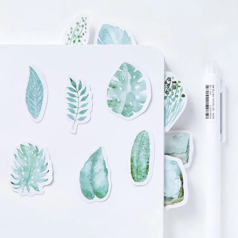 45 шт./кор. мята дневник декоративные наклейки для художественного оформления