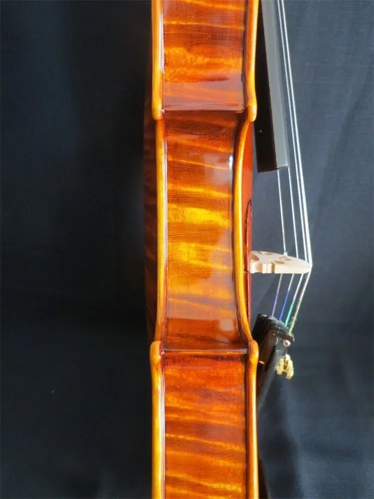 Strad style SONG Brand 5 струны для скрипки 4/4 инкрустированный обратно/сверху большой звук