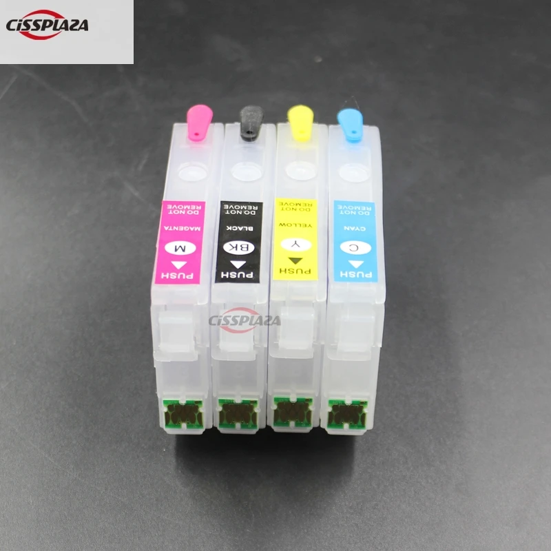 Cissplaza 1 комплект 16XL набор чернил для заправки картриджа для принтера Epson WF-2530 WF-2010 WF-2510 2540 WF-2630 WF-2650 WF-2750 WF-2660 с чипом Arc