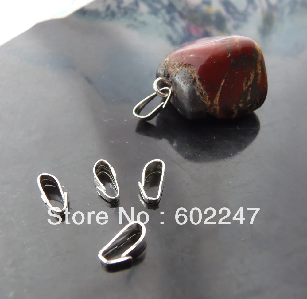 

Free Shipping Pendant Clips & Pendant Clasps, Pinch Clip Bail Pendant Connectors 1000PCS/LOT. Jewelry Findings