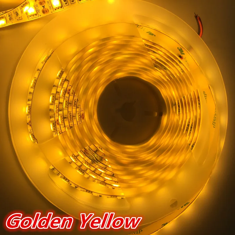 Горячая продажа полоса света 5050 золотисто желтый Водонепроницаемый IP65 5