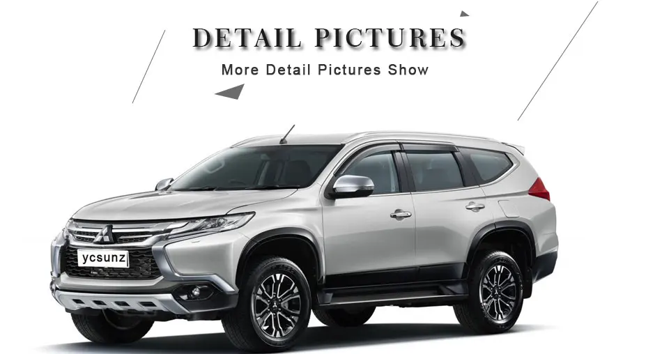 Для Mitsubishi Montero аксессуары для паджеро фары Накладка для Mitsubishi Montero Pajero Sport запчасти Ycsunz