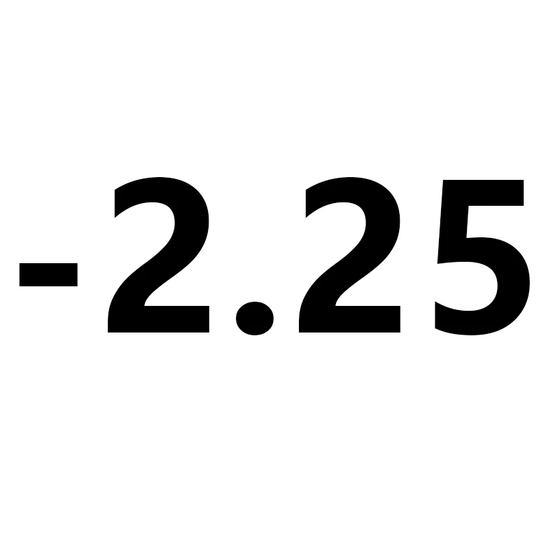-2.25 Стильный расстояние очки мужские женские близорукость-0,25 до-6,0 недальновидно линзами золото ретро кадров круглые и овальные очки - Цвет оправы: -2.25