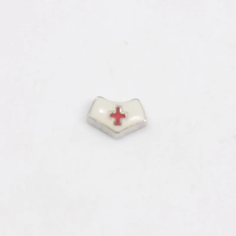 100 шт. плавающие Амулеты с надписью I Love Nursing для медсестер ювелирные поделки