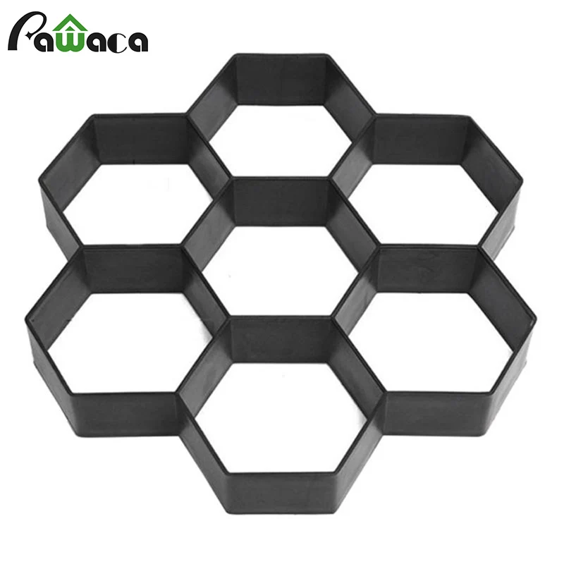 DIY патио Walk производитель трафаретов шаговый камень бетонная пайка многоразовая