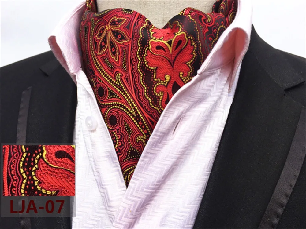 SCST брендовый шейный платок с принтом пейсли золотой новинка 2017 мужские свадебные