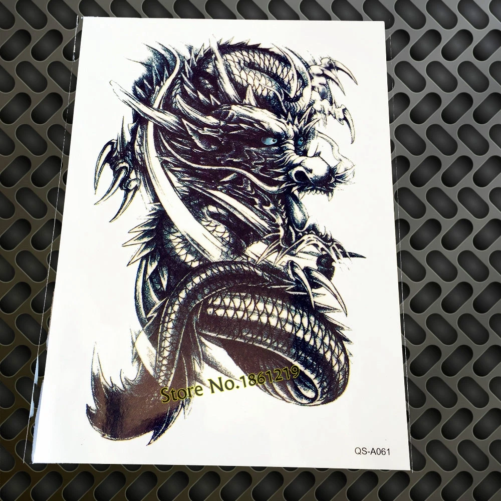 Большой Ловец снов стикер для татуировки тела Женская вспышка временная