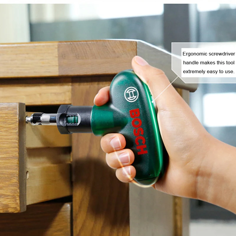 Электроинструмент для BOSCH Bosch 10 шт. трещотка Карманная отвертка ручной Отвертка Набор бит