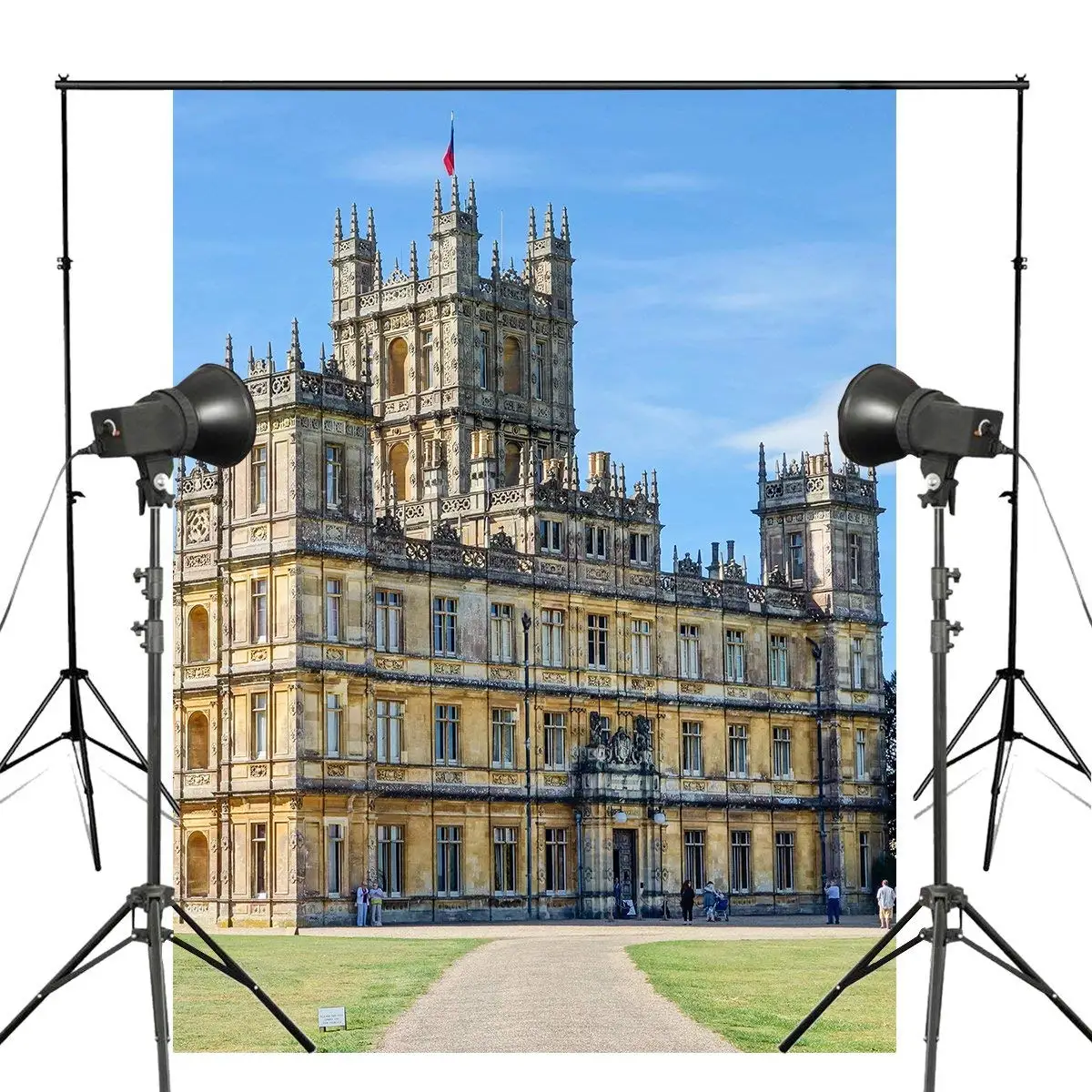 5x7ft красивый замок Highclere фото фон британская архитектура Фотофон для фотостудии