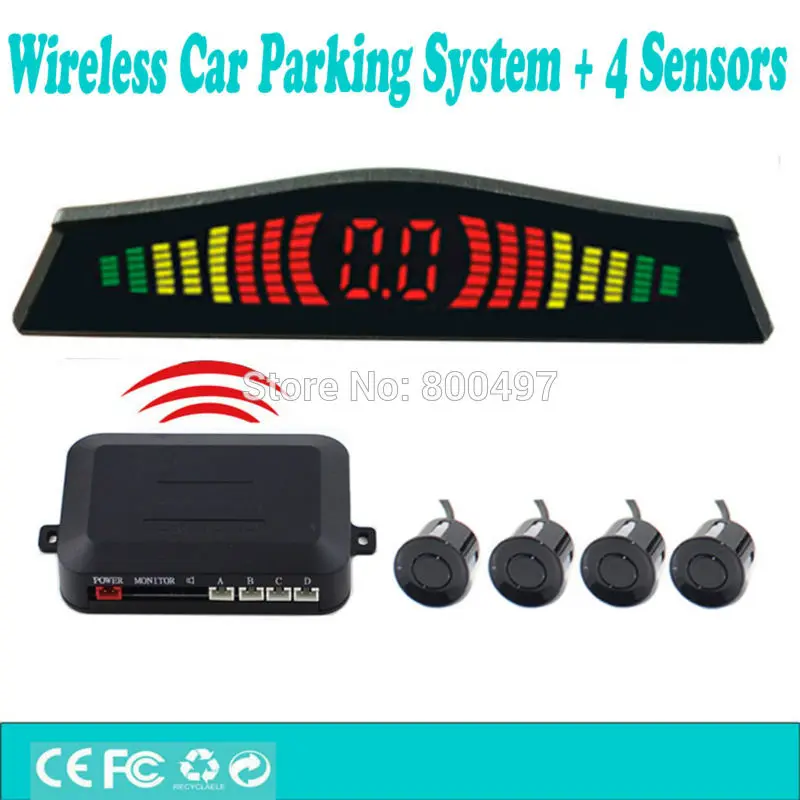 Новейший дизайн Беспроводная Система помощи при парковке для автомобиля с 4
