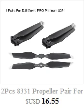 2 пары 4730F Drone Proprllers+ жесткий портативный чехол для переноски, прочный комплект для хранения DJI SPARK Professional 20A, Прямая поставка